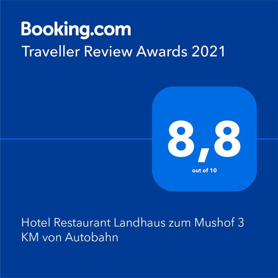 Landhaus Zum Mushof Hotel Wethen Eksteriør bilde